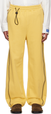 ADER ERROR YELLOW VERIF LOUNGE trousers