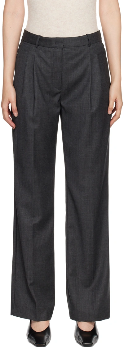 The Garment Gray Princeton Trousers In Grey 051