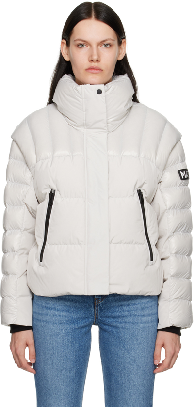 Mackage Grey Vesna Down Jacket In Grey