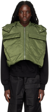 SPENCER BADU KHAKI INSULATED VEST