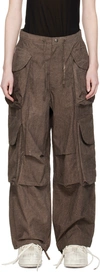 ENTIRE STUDIOS BROWN GOCAR TROUSERS