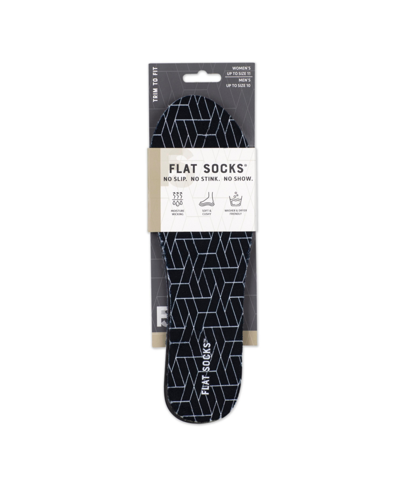 Foot Petals Flat Socks Women's Black, Leopard, Snow Leopard, Flat Socks