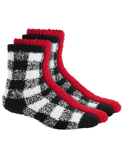 Charter Club Women's 2pk Fuzzy Butter Socks, Created For Macy's In ...