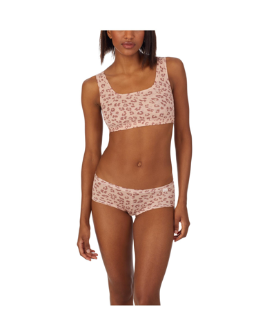 Dkny Women's Modal Bralette Dk7388 In Animal