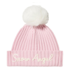 Mc2 Saint Barth Snow Angel Pom-pom Hat In Pink