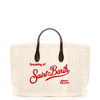 Mc2 Saint Barth White Tricot Handbag In White