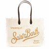 Mc2 Saint Barth White Tricot Bag In White