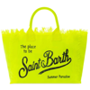 MC2 SAINT BARTH VANITY FLUO YELLOW SHOULDER BAG