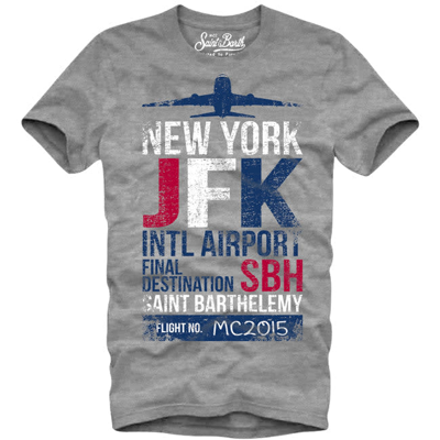 Mc2 Saint Barth Kids' Tshirt Boy New York Airport