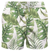 MC2 SAINT BARTH TROPICAL PRINT MID-LENGTH SWIM SHORTS