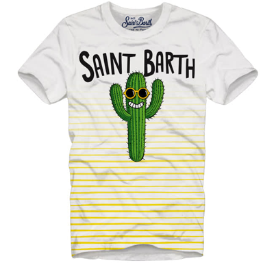 Mc2 Saint Barth Kids' T-shirt Boy Cactus Smile