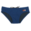 Mc2 Saint Barth Man Navy Blue Swim Briefs Cayo In Blue