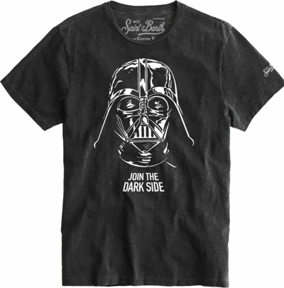 Mc2 Saint Barth Kids' Star Wars Boy Black T-shirt - Disney© Special Edition