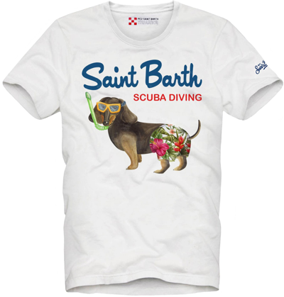 Mc2 Saint Barth Kids' Scuba Dog Boys T-shirt