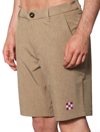 MC2 SAINT BARTH MAN BEIGE RIPSTOP FABRIC BERMUDA