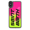 MC2 SAINT BARTH PINK AND YELLOW FLUO DEGRADÈ COVER FOR IPHONE X AND XS