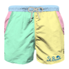 MC2 SAINT BARTH PASTEL COLOR BOYS SWIM SHORTS WITH EMBROIDERY