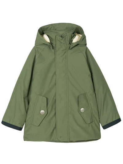 Mc2 Saint Barth Military Green Kids Windbreaker