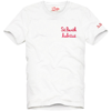 Mc2 Saint Barth Man T-shirt With Antiparos Addicted Embroidery In White