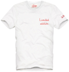 Mc2 Saint Barth Man T-shirt With Antiparos Addicted Embroidery In White