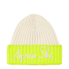 Mc2 Saint Barth Ribbed-knit Colour-block Hat