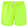 Mc2 Saint Barth Man Fluo Yellow Swim Shorts Pantone Special Edition In Yellow