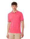 MC2 SAINT BARTH MAN FLUO PINK POLO PIQUET