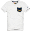 Mc2 Saint Barth White Man T-shirt With Pocket In White