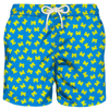 Mc2 Saint Barth Lighting Micro Fantasy Drawstring Swim Shorts In Blue