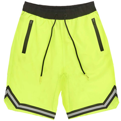 Mc2 Saint Barth Fluo Yellow Swim Shorts Surf Style