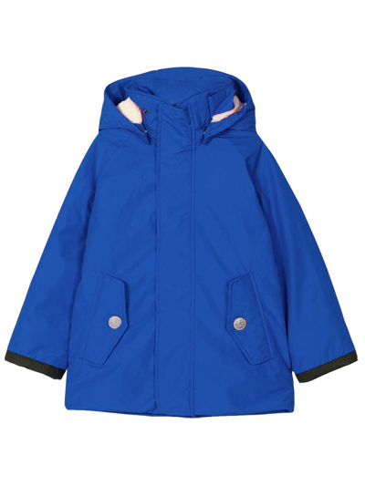 Mc2 Saint Barth Bluette Hooded Windbreaker For Kids