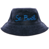 MC2 SAINT BARTH BLUE CORDUROY BUCKET HAT