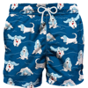 Mc2 Saint Barth Basset Hound Man Swim Shorts In Blue