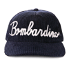 MC2 SAINT BARTH BASEBALL CORDUROY CAP WITH BOMBARDINO EMBROIDERY