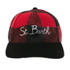 Mc2 Saint Barth Hat In Cotton Blend In Red