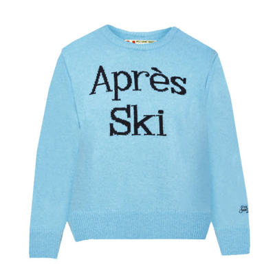 Mc2 Saint Barth Kids' Après-ski Boys Light Blue Sweater