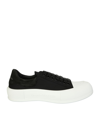 Alexander Mcqueen Deck Low-top Sneakers In Black