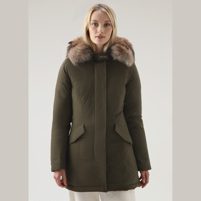 Woolrich Women Dark Green Size L In Green