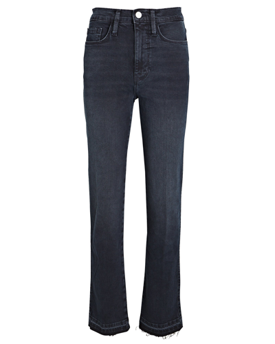 Frame Le Sylvie Released Hem Jeans In Denim-drk