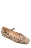 Journee Collection Carrie Flat In Leopard