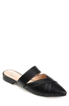 Journee Stasi Pointed Toe Mule In Black