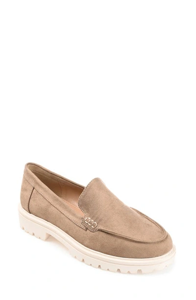 Journee Collection Erika Tru Comfort Foam Loafer In Taupe