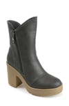 Journee Collection Jaquie Lug Sole Bootie In Grey