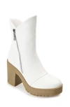 Journee Collection Jaquie Lug Sole Bootie In White