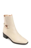 Journee Collection Collection Women's Tru Comfort Foam Wide Width Aubrie Bootie In Off White