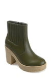 Journee Collection Riplee Bootie In Green