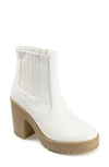 Journee Collection Riplee Bootie In White