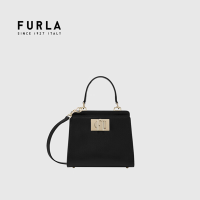 Furla 芙拉  奢侈品 1927系列 女式背提包 Wb00677 黑色 迷你款 In Black