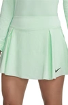 Nike Dri-fit Tennis Skirt In Mint Foam/ Black