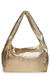Steve Madden Emiliaa Shoulder Bag In Gold